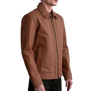 Rhinestone Made Premium Wear Men Leather <b>Jacket</b> Customized Logo Printed Stylish Look Men Leather <b>jacket</b> for men 2026 - Product Image 3