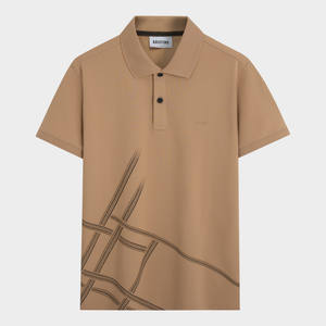 Aristino เสื้อโปโลเมอร์เซไรซ์ผู้ชายทรงสลิมฟิตสไตล์ธุรกิจ APS069AS2 - Product Image 1