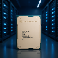 Intel Xeon Gold 6334 de 8 Núcleos/16 Subprocesos, 3.6GHz-3.7GHz, 165W para Sistemas de Datos Electrónicos