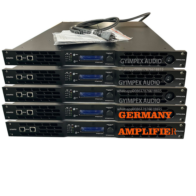 2ohm Amplifier pa Subwoofer Power Amplifier Stage 4 Channel Germany DSP Amplifiers Built-in ALLDSP Amp Module DSPALLW30