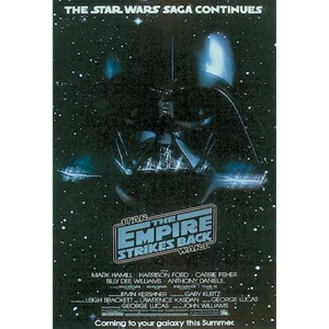 Póster de Star Wars de Estilo Moderno, El Imperio contraataca, Arte de Pared en Papel - Product Image 1
