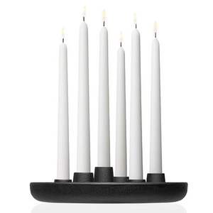 Pot de bougie unique en béton dernière conception ferme sol stands bougeoir en métal chandeliers de forme personnalisée pour mariage - Product Image 1