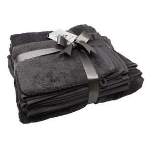 Juego de Baño de 5 Piezas en Color Sólido con Técnicas de Tejido - Product Image 1