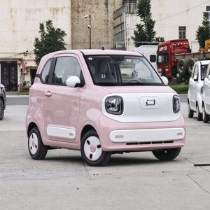 Pink Compact Electric <b>Car</b> <b>Left</b> <b>Hand</b> <b>Drive</b> Mini EV Sedan City Commuter Taxi Vehicle - Product Image 5