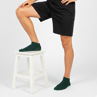 Chaussettes de compression unisexes personnalisées rayées de couleur automne pour cheville Chaussettes habillées en coton tricoté, respirantes et antidérapantes Marque unique