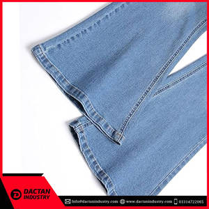 กางเกงขาบานสำหรับผู้ชายกางเกงผ้าโพลีเอสเตอร์ผ้าฝ้ายโพลีเอสเตอร์ทรงพอดีตัวดีไซน์สวมใส่สบาย - Product Image 6