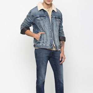 Street Wear Dernier style Veste en jean pour hommes de qualité incroyable Nouvelle arrivée Veste pour hommes à prix réduit écologique pour hommes - Product Image 3