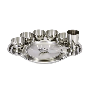 Premium Quality Stainless Steel <b>Dinner</b> <b>Set</b> 9 Pieces <b>Set</b> Crafts Classic Crafts <b>For</b> Tableware Hot Selling <b>Sale</b> - Product Image 1