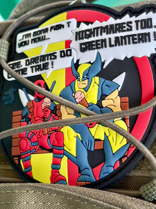 Parches para ropa de transferencia de calor con logotipo de letra para planchar hechos a medida, parches 3D 2d con logotipo en relieve desgastado, Parche de goma de silicona Pvc para bolsos - Product Image 3