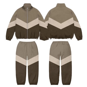 ชุดวอร์มไนลอนคุณภาพพรีเมียมสั่งทำพิเศษพร้อมโลโก้  แบบซิป  กันลม  สำหรับผู้ชาย ปี 2026 - Product Image 1