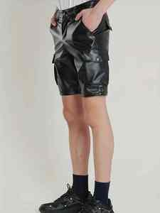 2025 verano 100% algodón sólido pantalones cortos casuales para hombres resistente personalizado tendencia superior para la venta - Product Image 3