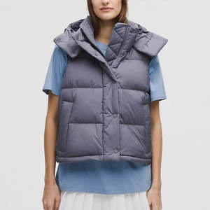 <b>Women</b> outdoor casual puffer <b>vest</b> padded winter sleeveless jacket insulated outerwear - Product Image 4