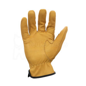 Gants de conduite en cuir personnalisés, durables, pour le transport, taille sur mesure, avec protection du pouce, pour le jardinage et les travaux de sécurité - Product Image 3