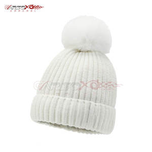 Bonnet en tricot léger 100% laine pour femme coupe confortable pour les tenues sportives décontractées respirant imperméable couleur personnalisable - Product Image 1