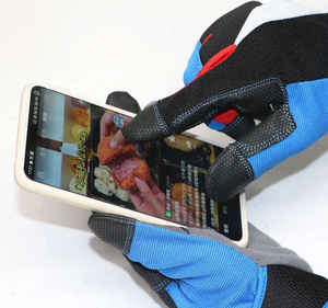 Nouvel arrivage de gants de sécurité pour mécaniciens à doigts complets ignifuges en cuir à prise flexible Durable respirant anti-vibration - Product Image 6