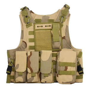 Protección corporal Camuflaje al aire libre Molle Chalecos DE SEGURIDAD Chaleco táctico Portador de placa balística Chaleco ponderado ajustable - Product Image 6