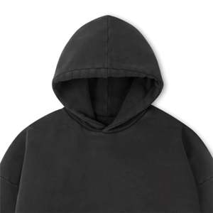 Winter New Arrival Mens Oversized Hoodie <b>Plain</b> Pullover High Quality Fabric Cozy Plus Size Mens <b>Hoodies</b> - Product Image 4