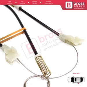 ชุดซ่อมมอเตอร์กระจกหน้าต่าง BWR5128 UAL สำหรับประตูหลังซ้าย รถยนต์แลนด์โรเวอร์ ฟรีแลนเดอร์ MK1 L314 LN ปี 1997-2006 แบบ 3/5 ประตู ALR8179 - Product Image 5