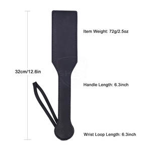 Paddle en cuir sexy à prix bas, vente chaude, offrant une texture lisse en cuir et une forme de paddle équilibrée pour la vente en ligne - Product Image 2