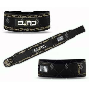 Cinturón de Levantamiento de Pesas de Nailon Acolchado con Espuma EVA, Cierre de Gancho y Bucle, 5 Pulgadas de Ancho, Protección Profesional para Entrenamiento, Soporte de Estabilidad - Product Image 1