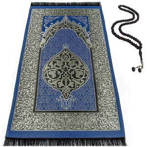 เสื่อคุกเข่าพิมพ์ลาย3D ผ้าโพลีเอสเตอร์พรมแสวงบุญมัสยิด100% พรมบูชามุสลิมเสื่อสวดมนต์ sajadah ท่องเที่ยวมุสลิม - Product Image 5