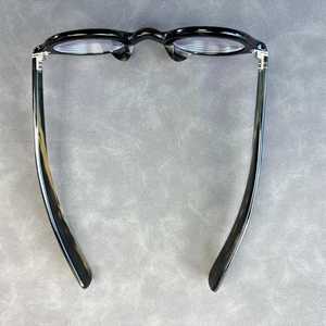 Lunettes de soleil en corne de buffle minimalistes écologiques haut de gamme, faites à la main, forme géométrique moderne, couleur naturelle, emballage personnalisé - Product Image 6