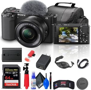 ENVÍO GRATUITO, CALIDAD ORIGINAL, Kit de Cámara Mirrorless Alphaa ZV E10 II para Creadores de Contenido con Lente de 16-50 mm - Product Image 3