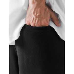 Pantalones STAR Classic Baggy en Negro, 100% Algodón, Tallas XL a 6XL, Logotipo Personalizable, Decorados con Cierres, Lavado a Color, Corte Ajustado - Product Image 1