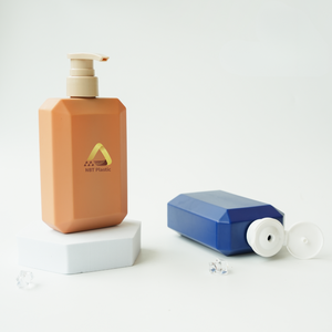 350ml HDPE Refillable <b>Bottle</b> with Dispenser <b>Pump</b> for Hair Body Face Cream Lotion Shampoo Care - Product Image 4