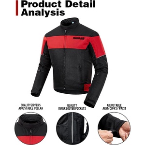 New Customized Cordura Motorcycle <b>Racing</b> <b>Jacket</b> High Quality % Nylon Breathable Winter Auto <b>Racing</b> Wear - Product Image 2