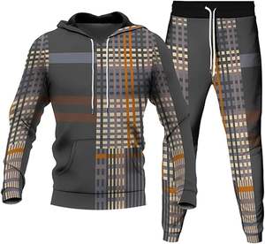 Chándal Deportivo de Alta Calidad para Hombre, Estilo Informal, Manga Larga, Ajustado, Transpirable, para Gimnasio, Invierno, Hecho en Fábrica - Product Image 1