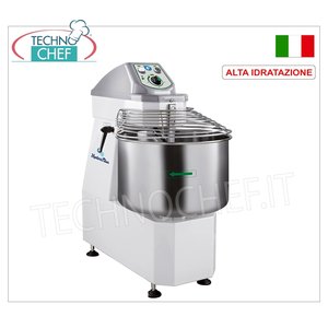Mezcladora Espiral de Alta Hidratación FIMAR de 50 kg para Panadería, Cabezal Elevable y Tazón Fijo, Controles Mecánicos para Harina de Trigo y Maíz - Product Image 1