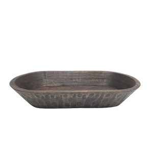 Bandeja de servicio a granel moderna hecha a mano, calcomanía acabada esmaltada de forma ovalada de Metal única, tamaño personalizado, mesa, servicio de comida para el hogar, Hotel - Product Image 2