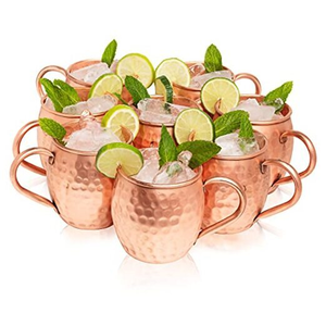 Taza de cobre Moscow Mule Última taza de jarra medieval Taza plateada Taza de alta calidad Drinkware Precio barato - Product Image 3