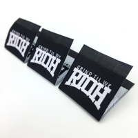 Étiquette Tissée Personnalisée pour Vêtements, Logo Cousu, Nom Brodé pour Produits Textiles