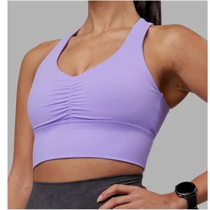 สปอร์ตบราสำหรับผู้หญิงขนาดพิเศษระบายอากาศได้ดีสวมใส่สบายมีความแข็งแรงสูงสำหรับใส่วิ่งเล่นโยคะฟิตเนส - Product Image 1