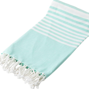 Coton turc Fouta Hammam Serviette Tissé À La Main Bain Spa Wrap Léger Absorbant À Séchage Rapide Couverture Pique-Nique Jeter Voyage Yoga - Product Image 1