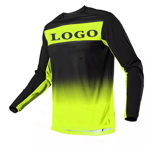 Camiseta de MTB personalizada, transpirable, impermeable, a prueba de viento, camiseta de bicicleta de montaña, ropa de descenso - Product Image 4