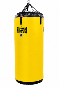 Saco de Boxeo Colgante Personalizable de Cuero PU Resistente con Cadena Metálica para Entrenamiento de MMA, Boxeo y Gimnasio, Logotipo del Fabricante OEM - Product Image 2