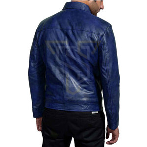 Wholesale Waterproof Men Leather <b>Winter</b> <b>Jacket</b> <b>Cheap</b> Price Men Leather <b>Jacket</b> Low Moq Men Leather <b>Jacket</b> - Product Image 3