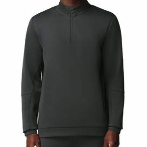 Sweat-shirt à fermeture éclair sur le côté, unisexe, de haute qualité, respirant, pour l'extérieur, en polaire, avec logo personnalisé brodé, OEM, vente en gros - Product Image 1