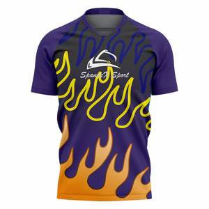 Venta al por mayor de camisetas de gran tamaño personalizadas Camisetas de fútbol digital de talla grande Ultimate para uniformes Frisbee Camiseta de sublimación duradera - Product Image 1