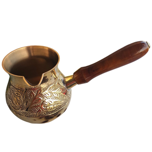 High Quality Brass <b>Turkish</b> <b>Coffee</b> <b>Pot</b> With Engraving Polish Finished For Drinking <b>Coffee</b> Vintage <b>Turkish</b> Kettle Kitchenware - Product Image 2