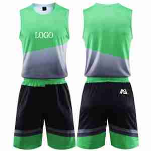 Shorts de sport unisexes réversibles personnalisés en gros, qualité supérieure, séchage rapide, respirants, 100 % polyester - Product Image 4