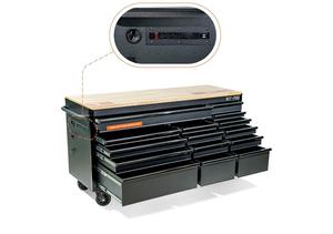 Buy New 72 inch Heavy Duty Mobile <b>Tool</b> Chest <b>Tool</b> <b>Box</b> with Solid Wood Top Workbench 15-Drawer Rolling <b>Tool</b> Chest <b>Tool</b> Organizer - Product Image 3