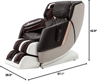 Sillón de Masaje Tipo SL Track, Sofá Eléctrico para Oficina y Hogar con Función Multifuncional de Amasamiento y Masaje, Relaja los Músculos