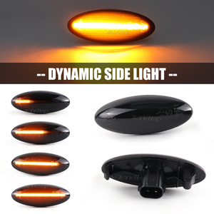 Đèn <span class=keywords><strong>LED</strong></span> báo rẽ siêu sáng nhấp nháy cho Toyota Yaris RAV4 Auris COROLLA, đèn xi nhan động, phản quang tuần tự - Product Image 2