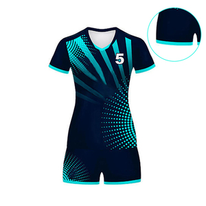 Uniforme de volleyball réversible personnalisable pour femmes, filles et jeunes Maillot respirant de grande taille Uniforme de volleyball au design personnalisé - Product Image 6