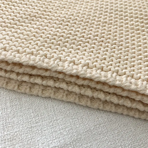 ผ้าห่มถักสำหรับทารกแรกเกิด0-2ปีผ้าห่มผ้าฝ้ายสีทึบน่ารักสำหรับทารกแรกเกิดผ้าห่มถักง่ายออกแบบได้ตามต้องการ - Product Image 2