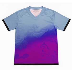 Camisetas de fútbol para adultos con corte automatizado Diseño de impresión digital Método de sublimación Ropa de fútbol personalizada - Product Image 6